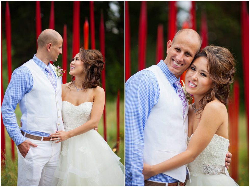 Denver Botanic Gardens wedding photos