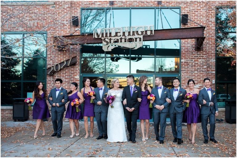Mile High Station wedding photos