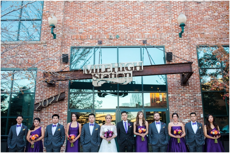 Mile High Station wedding photographers