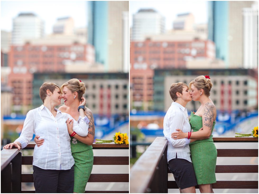 Downtown Denver wedding photos