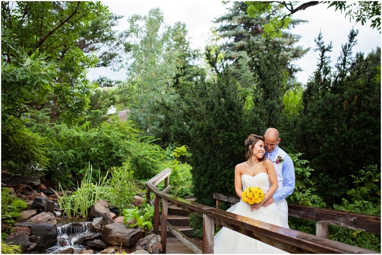Denver Botanic Gardens wedding photos