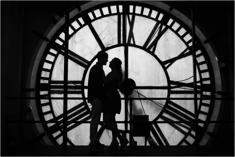 Denver Clock Tower engagement photos