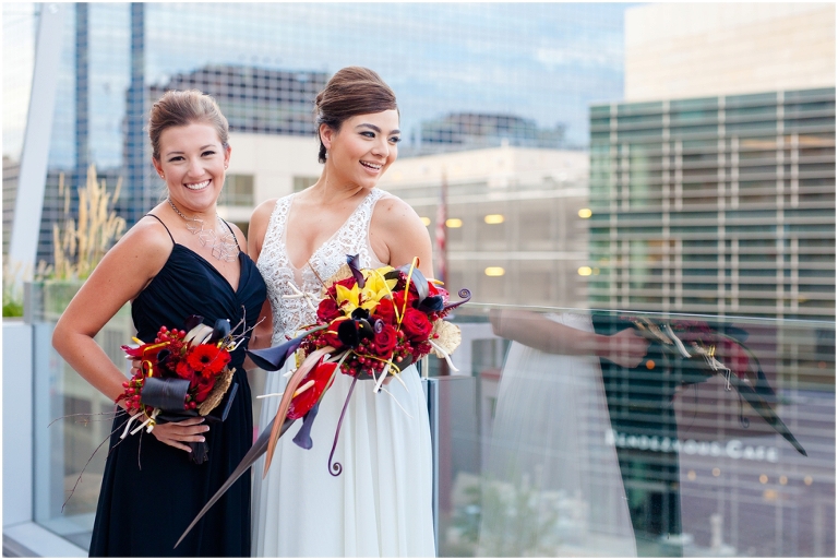Denver rooftop wedding