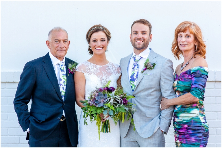 Denver family wedding photos