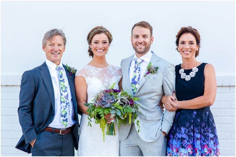 Denver family wedding photos