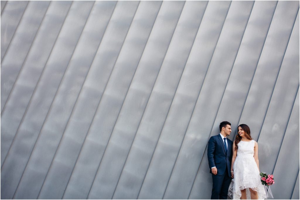 Civic Center Park engagement photos