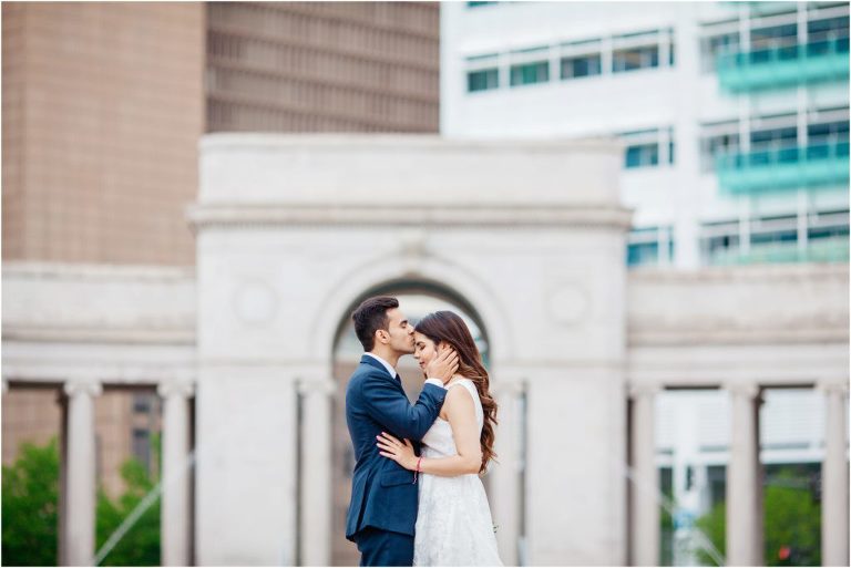 Civic Center Park wedding photos