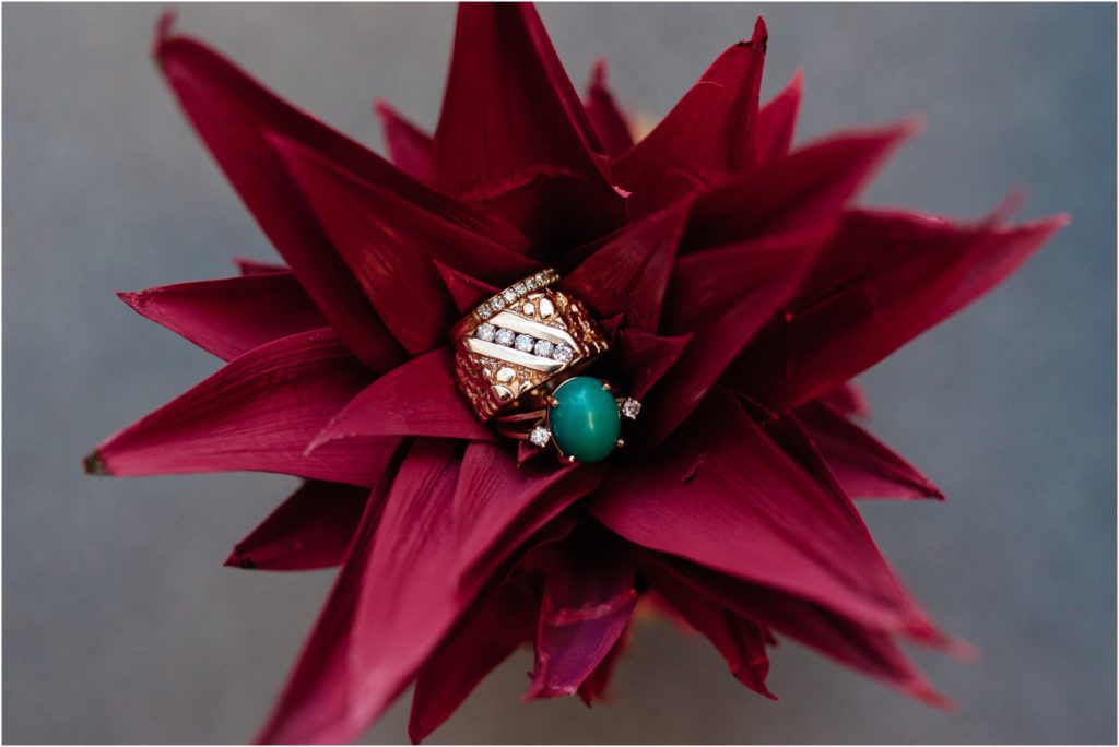 Vibrant Denver wedding flowers