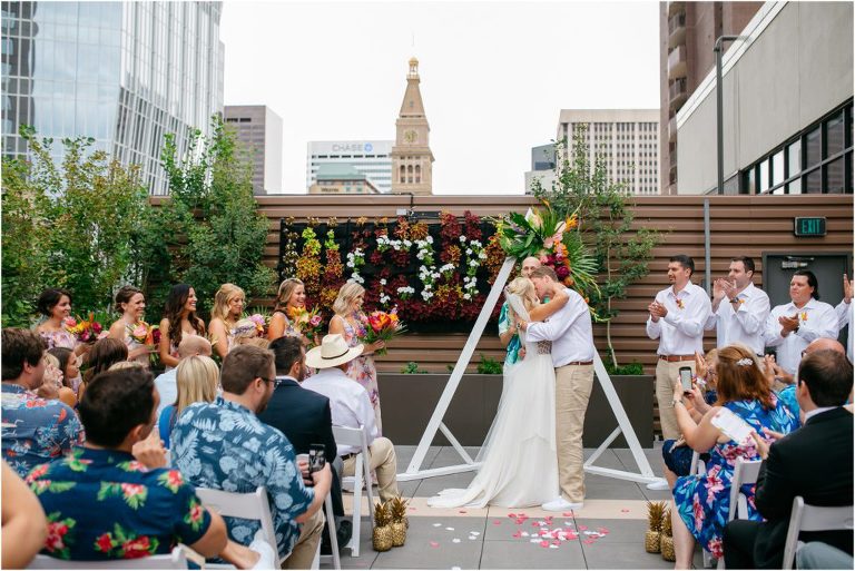 Rooftop Denver weddings
