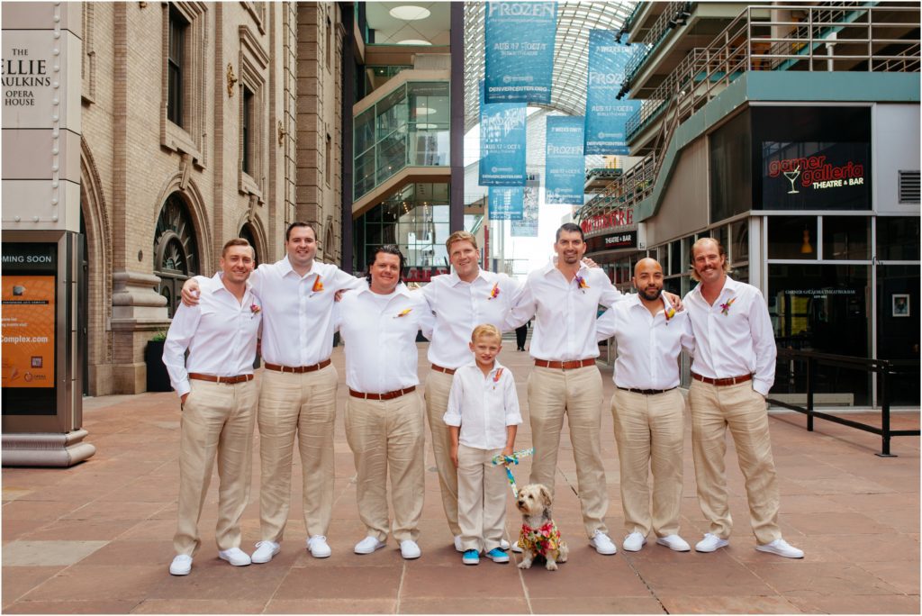 Casual Denver wedding