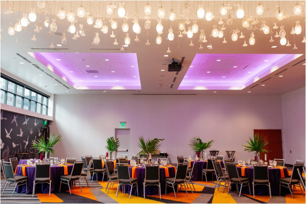 Curtis Hotel ballroom wedding