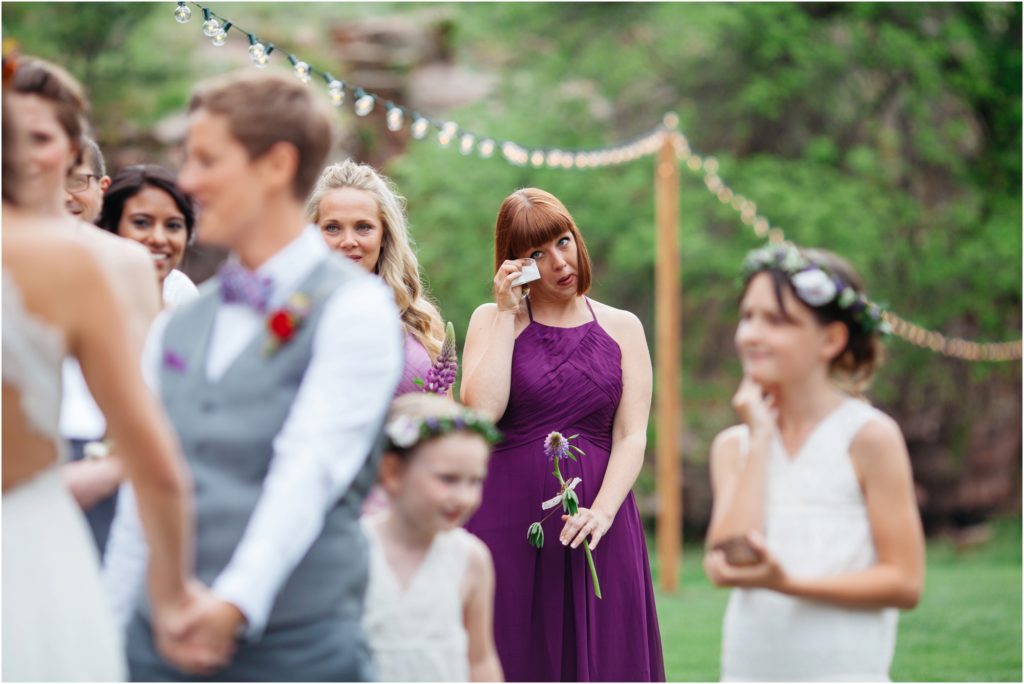 Lyons Riverbend wedding ceremony