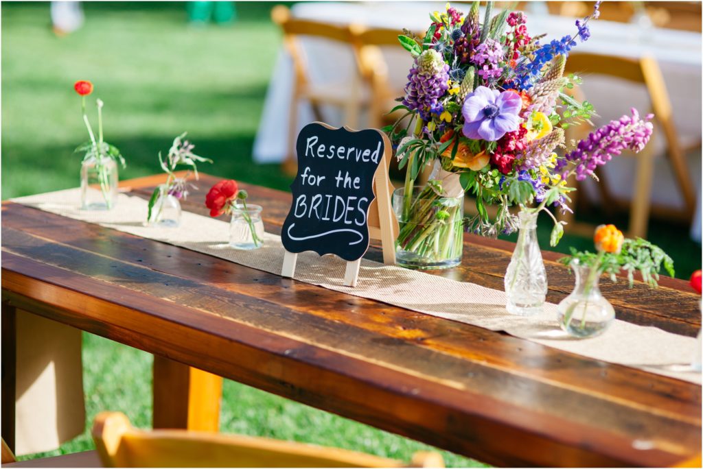 Lyons Farmette wedding reception