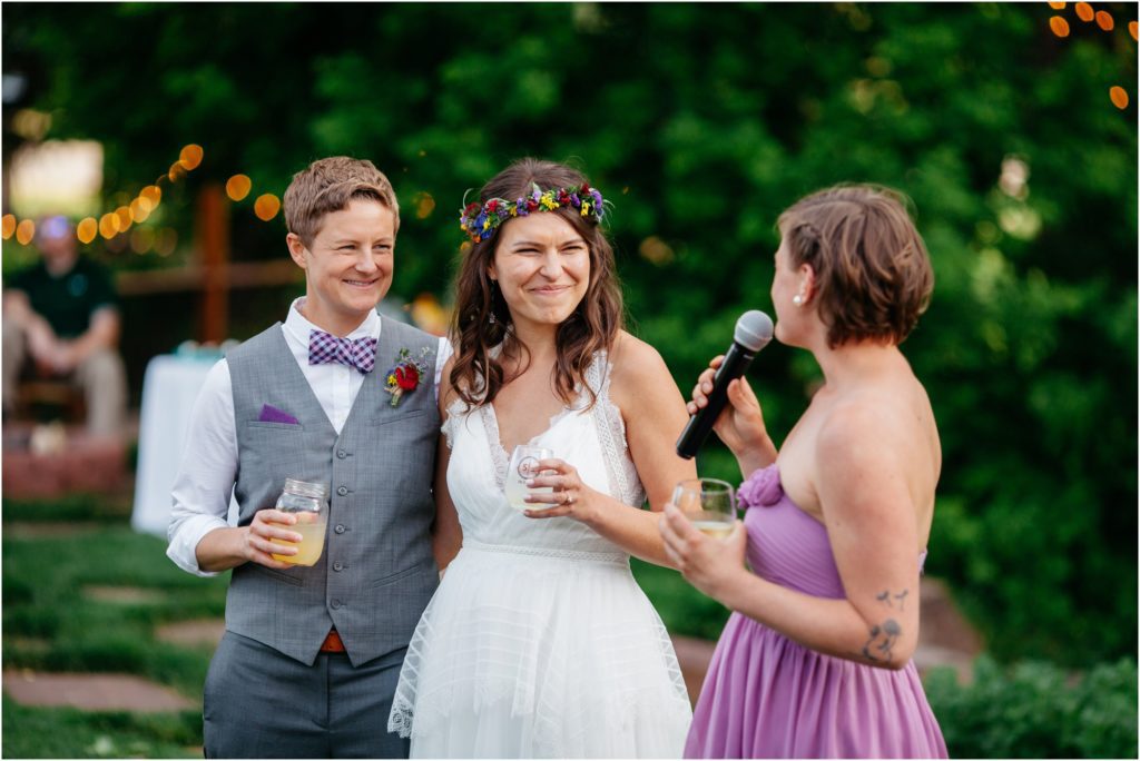 Lyons Farmette wedding reception