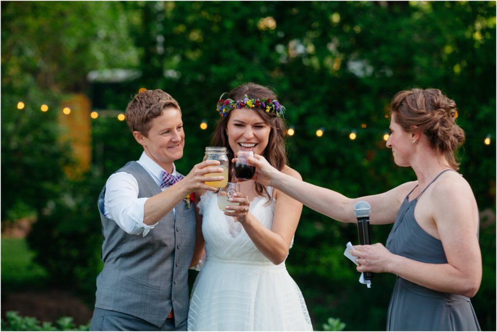 Lyons Farmette wedding reception