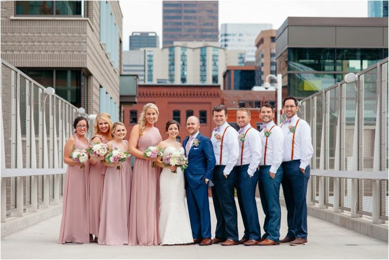 Downtown Denver wedding photos