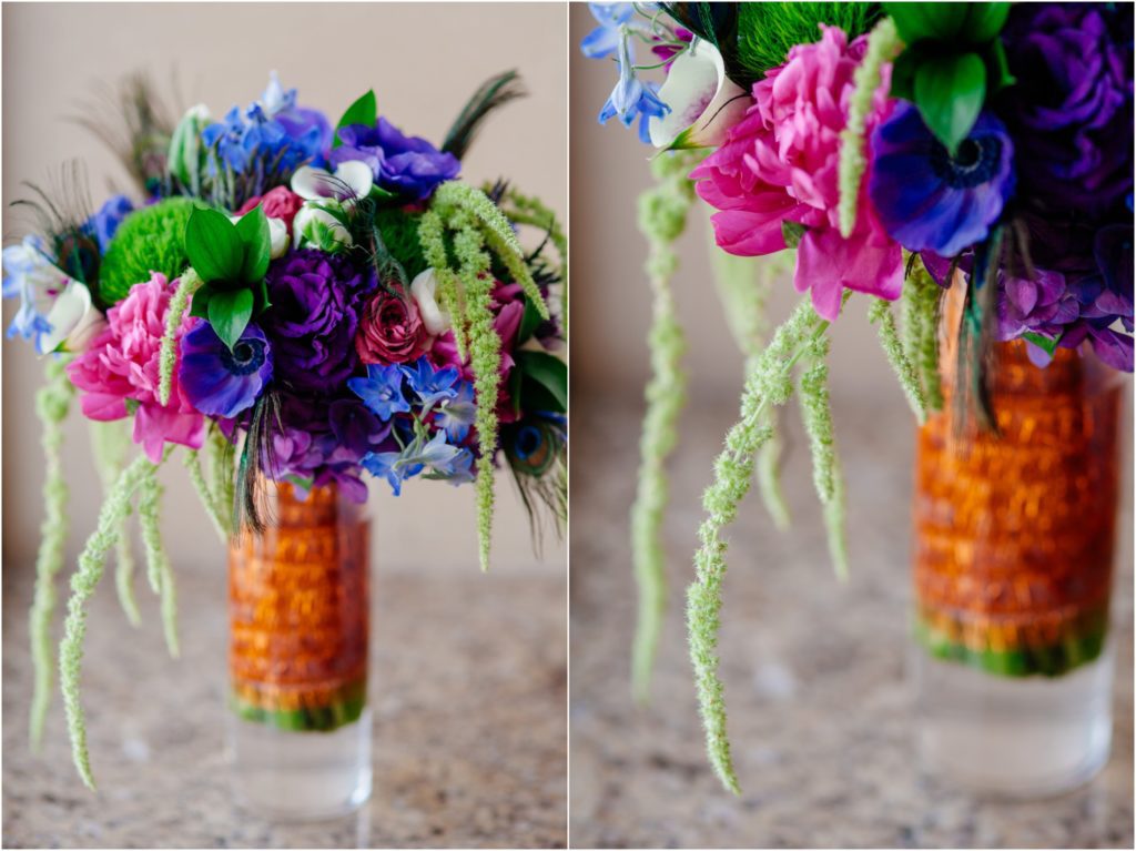 Bold wedding bouquet ideas