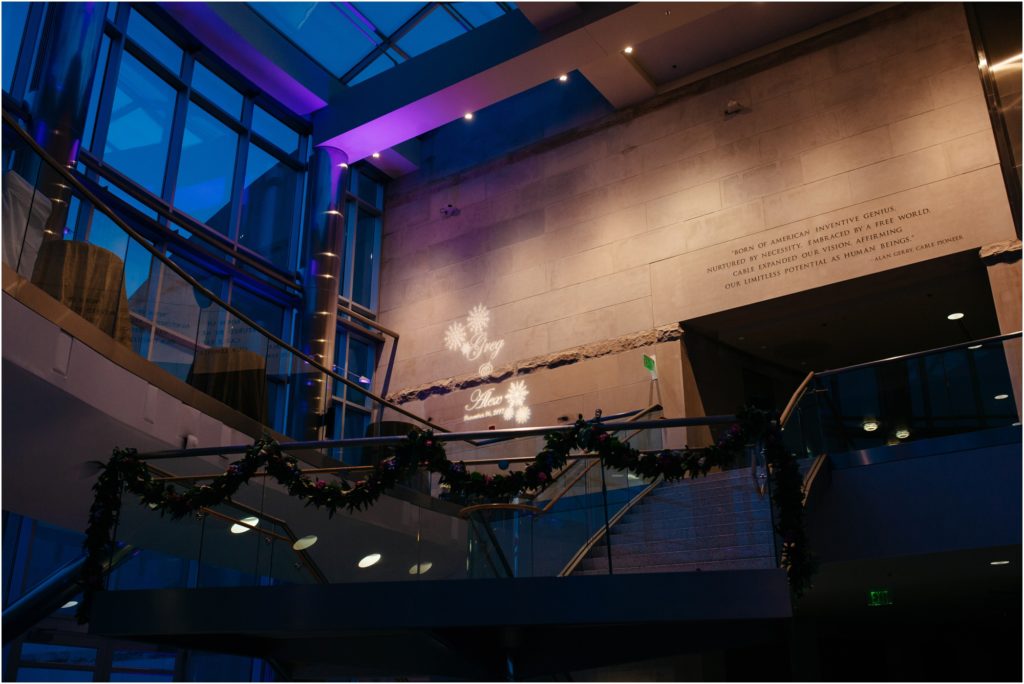 Cable Center wedding reception