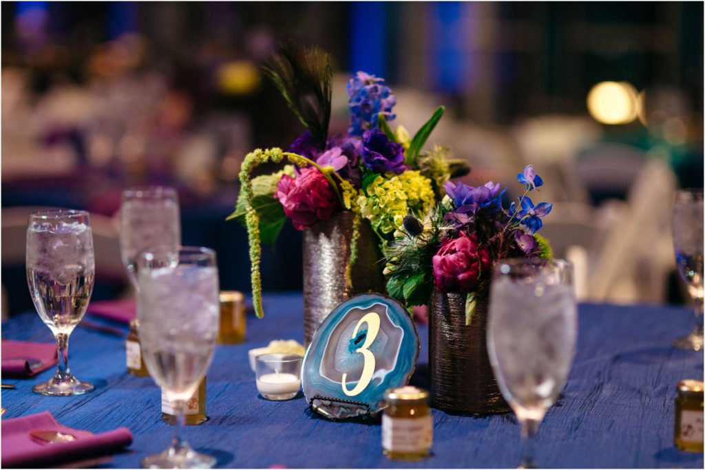 Gemstone wedding inspiration