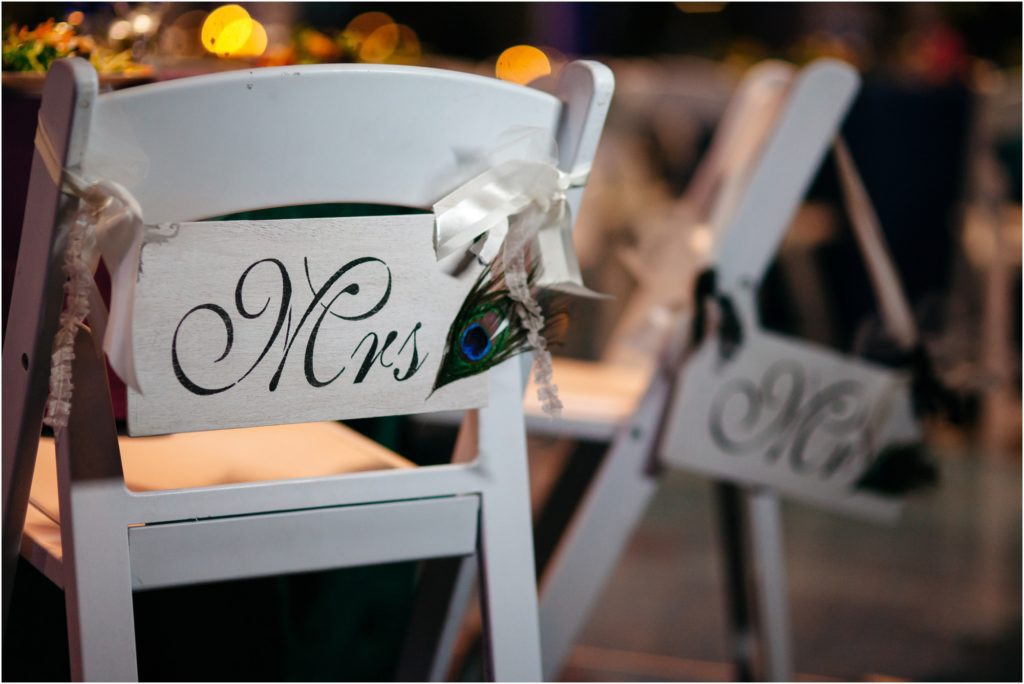 Peacock wedding inspiration