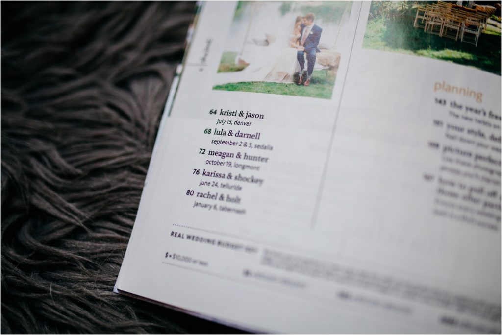 The Knot table of contents