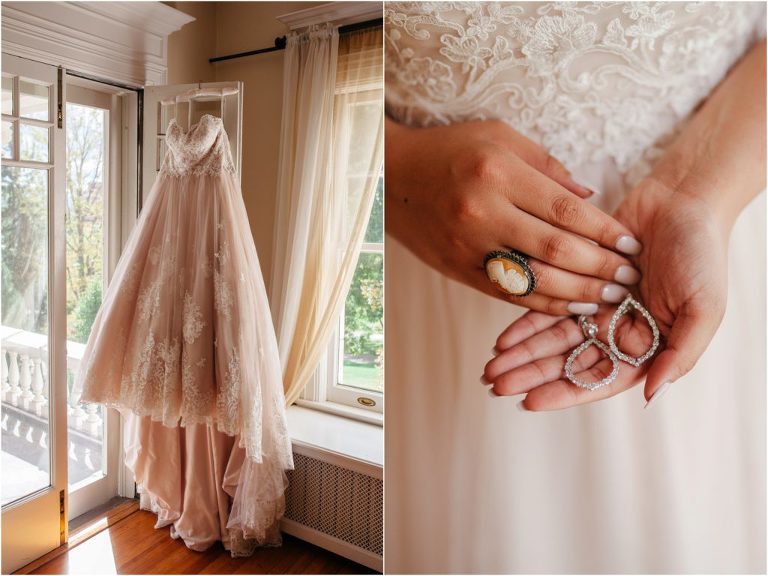 Blush wedding dress inspiration