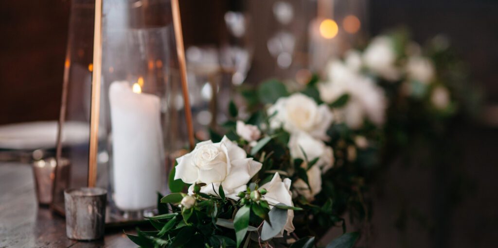 MOSS Denver wedding reception