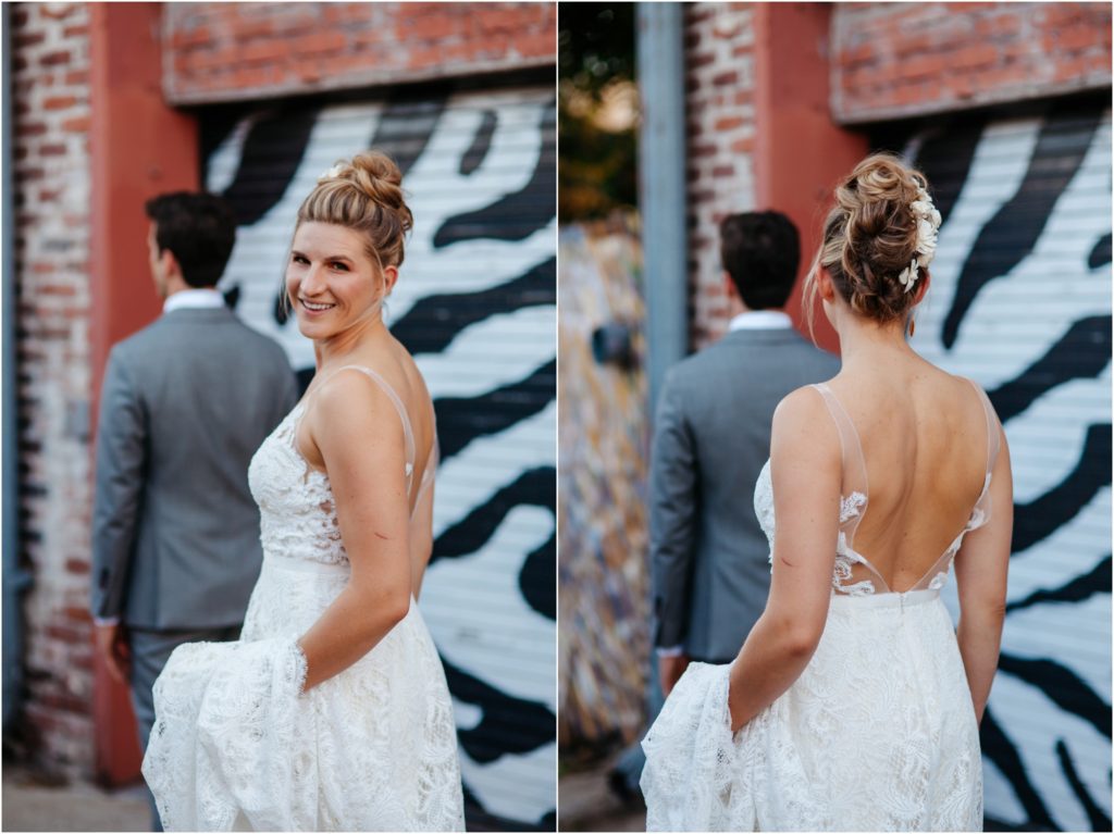 Santa Fe Art District wedding photos