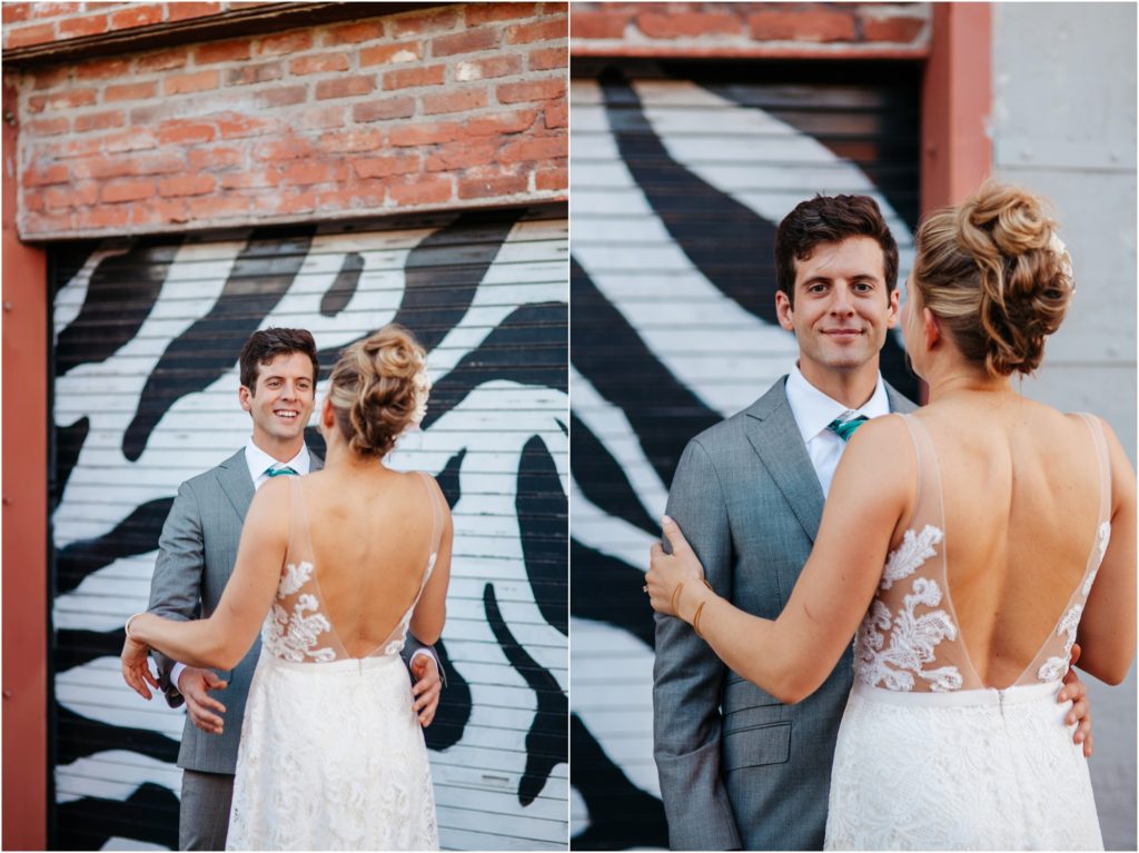 Santa Fe Art District wedding photos