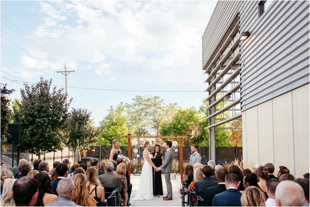 Space Gallery wedding 