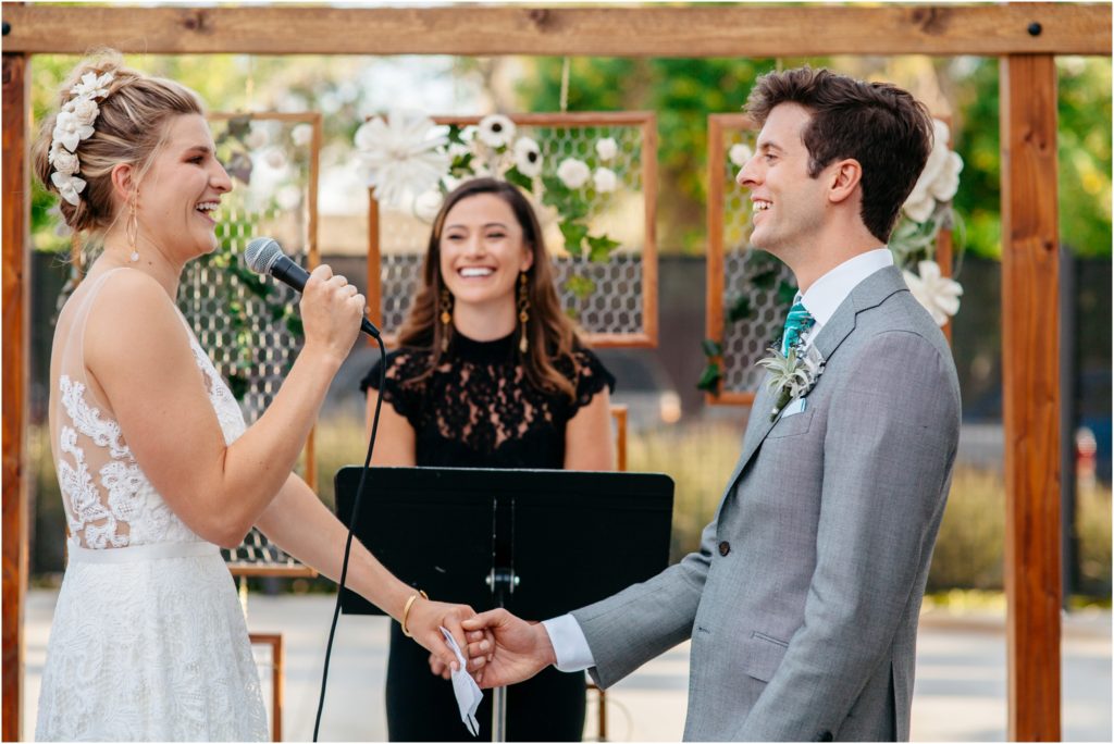 Space Gallery wedding