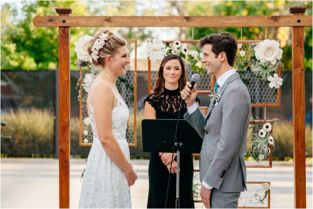 Outdoor Denver wedding