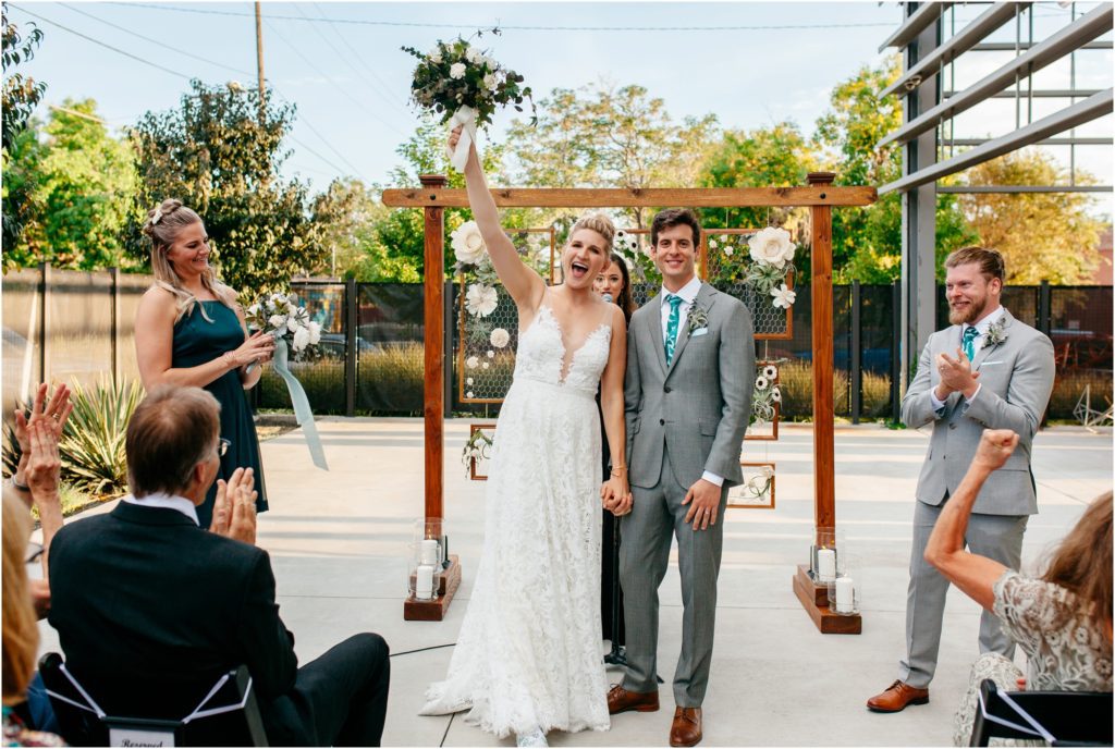 Space Gallery Denver wedding