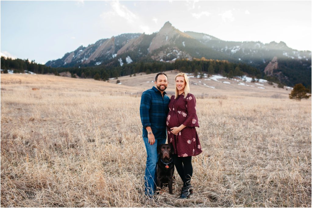 Chautauqua Park maternity photos