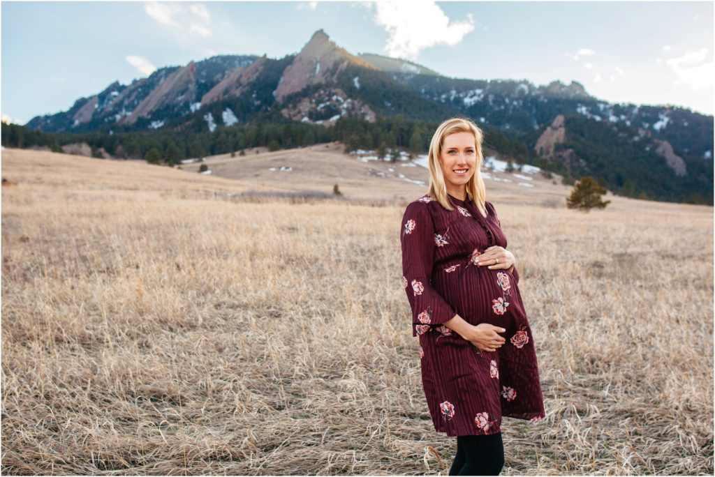 Chautauqua Park maternity session
