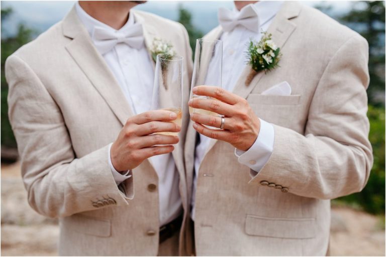 Same sex wedding Colorado