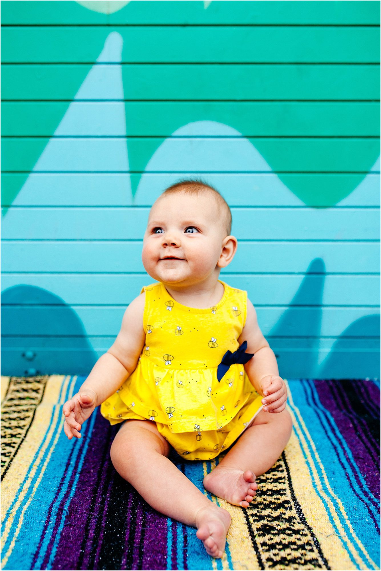 Six month baby photos Denver