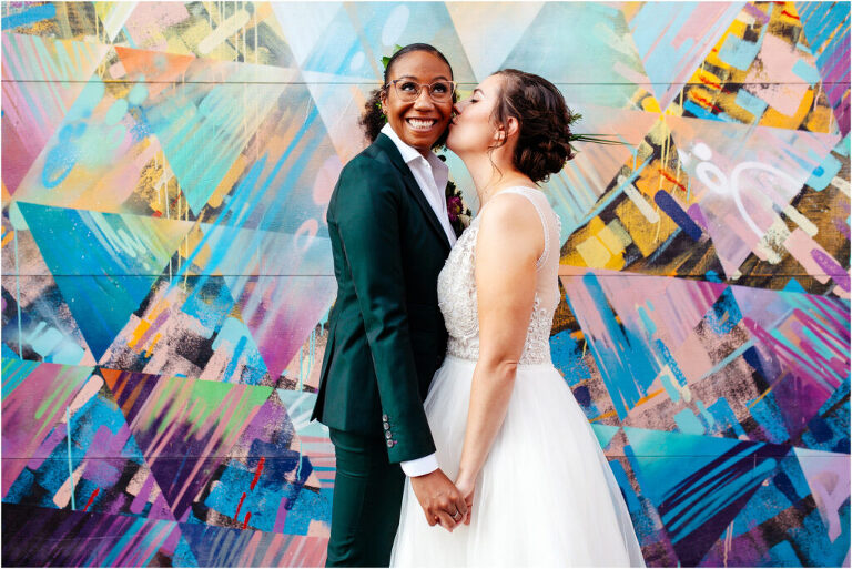 Denver lesbian wedding photos