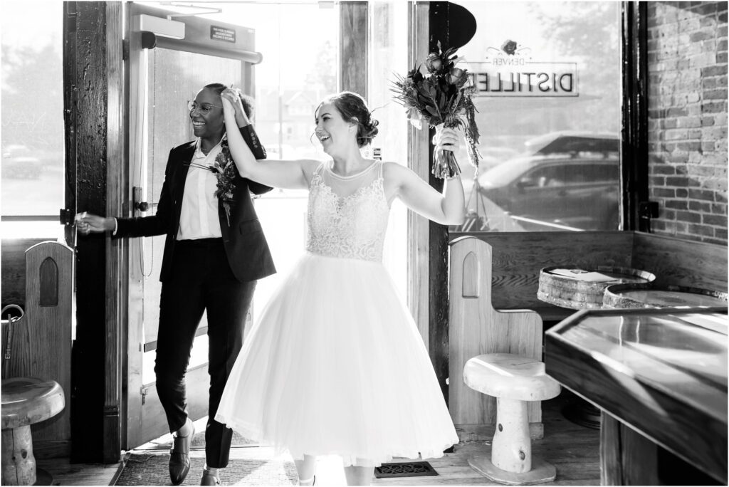 Denver wedding reception photos