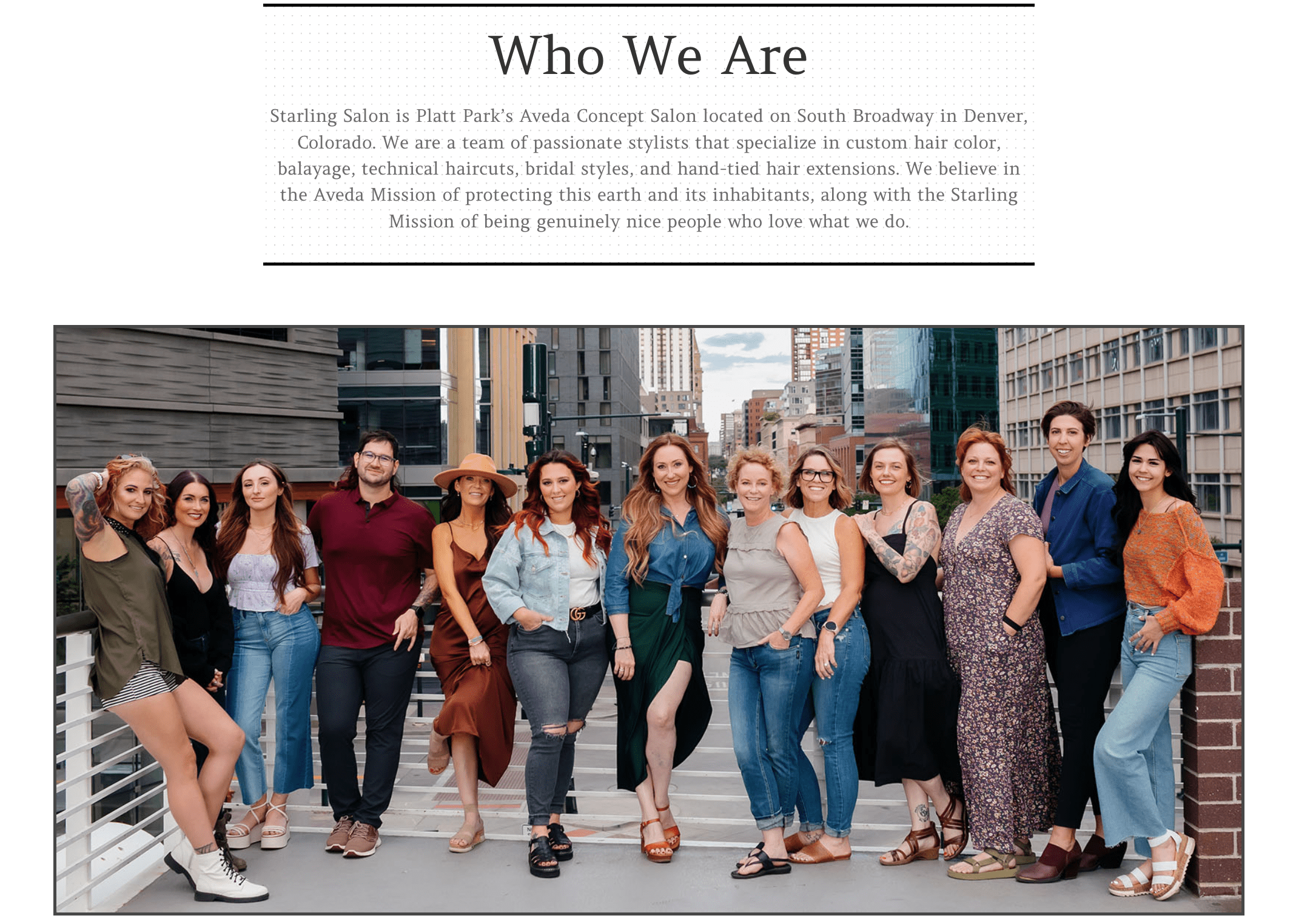 Screenshot of Denver corporate headshot session