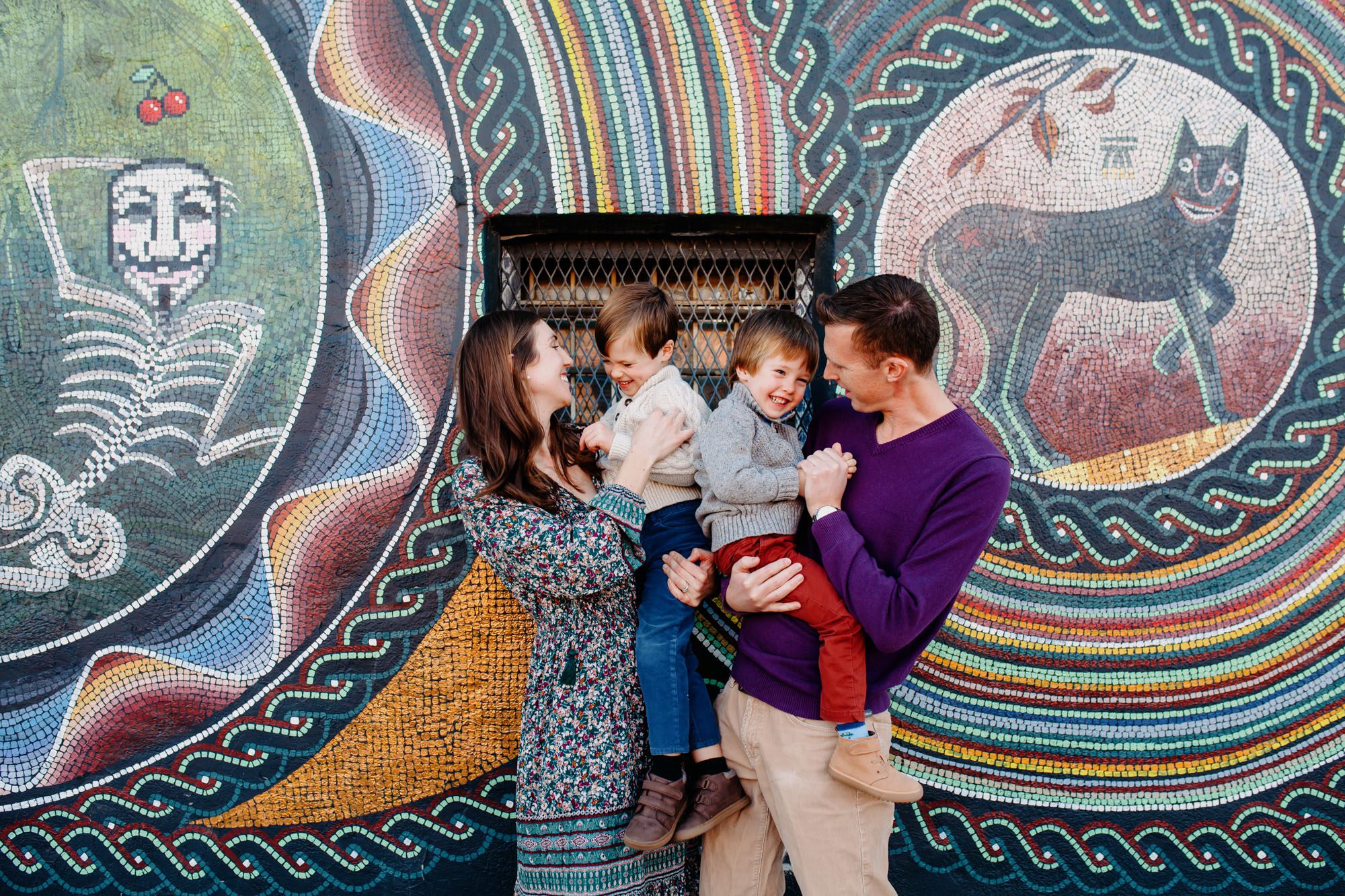 RiNo Denver family photography photo shoot