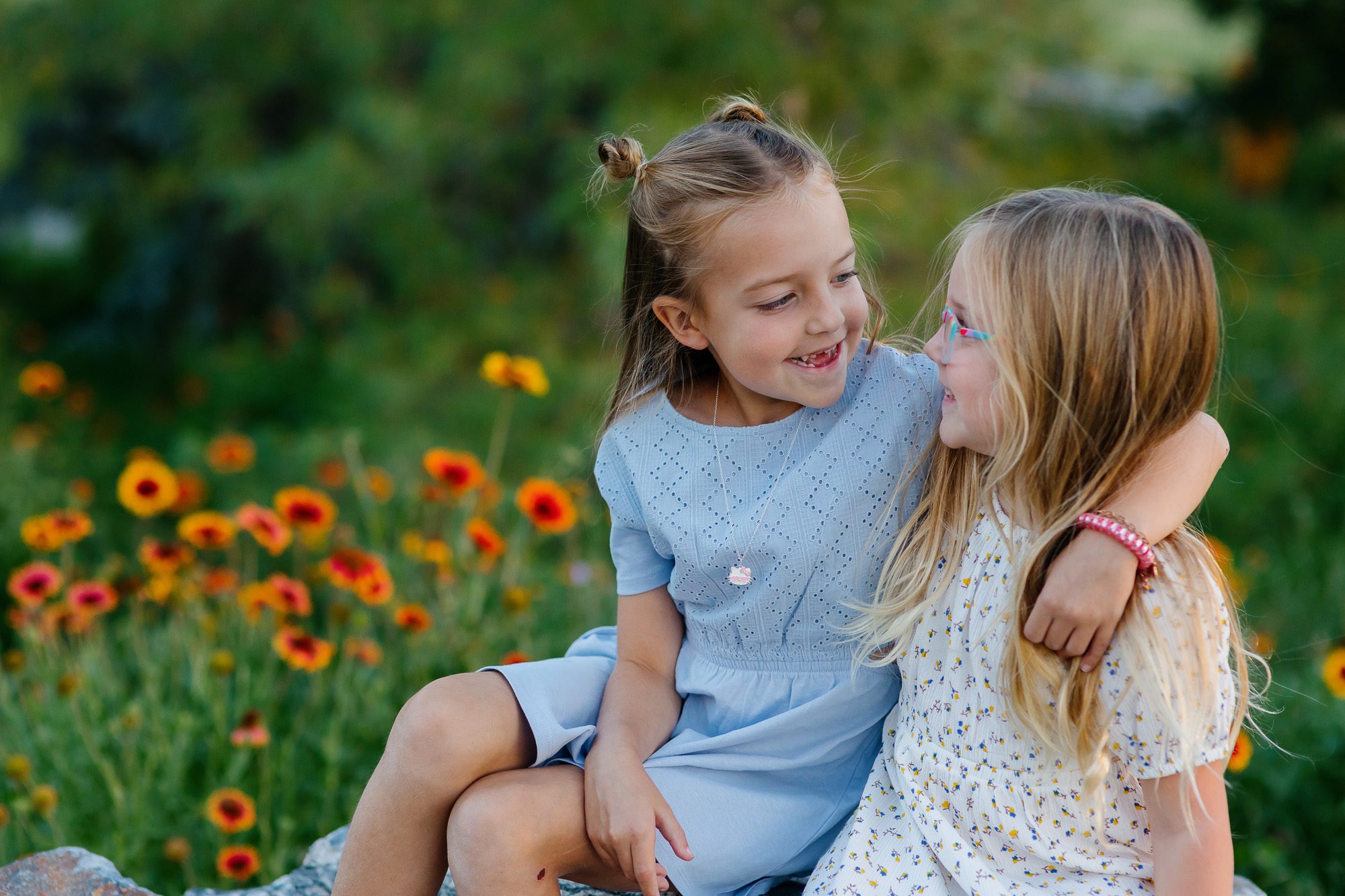 City Park Denver family photos with clients posing for family photo session
