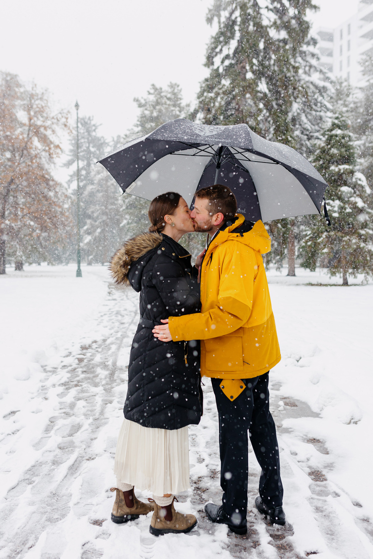 Cheesman Park elopement photos