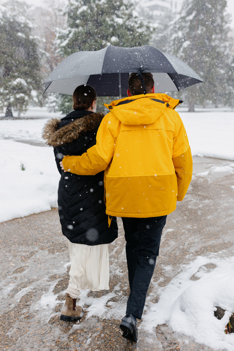 Cheesman Park elopement photos