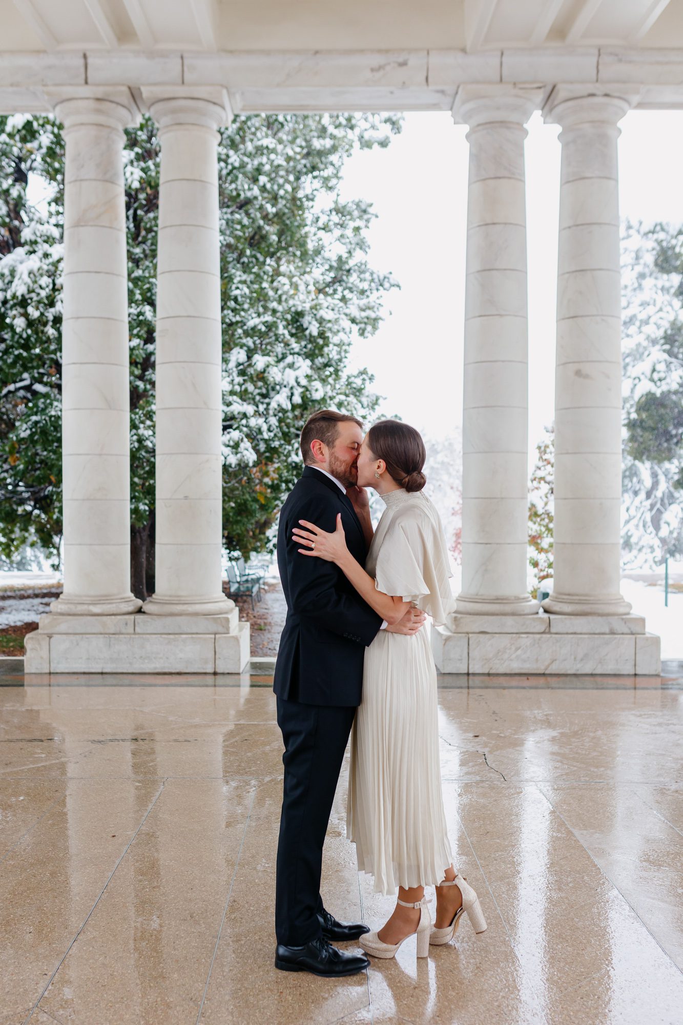Cheesman Park elopement photos
