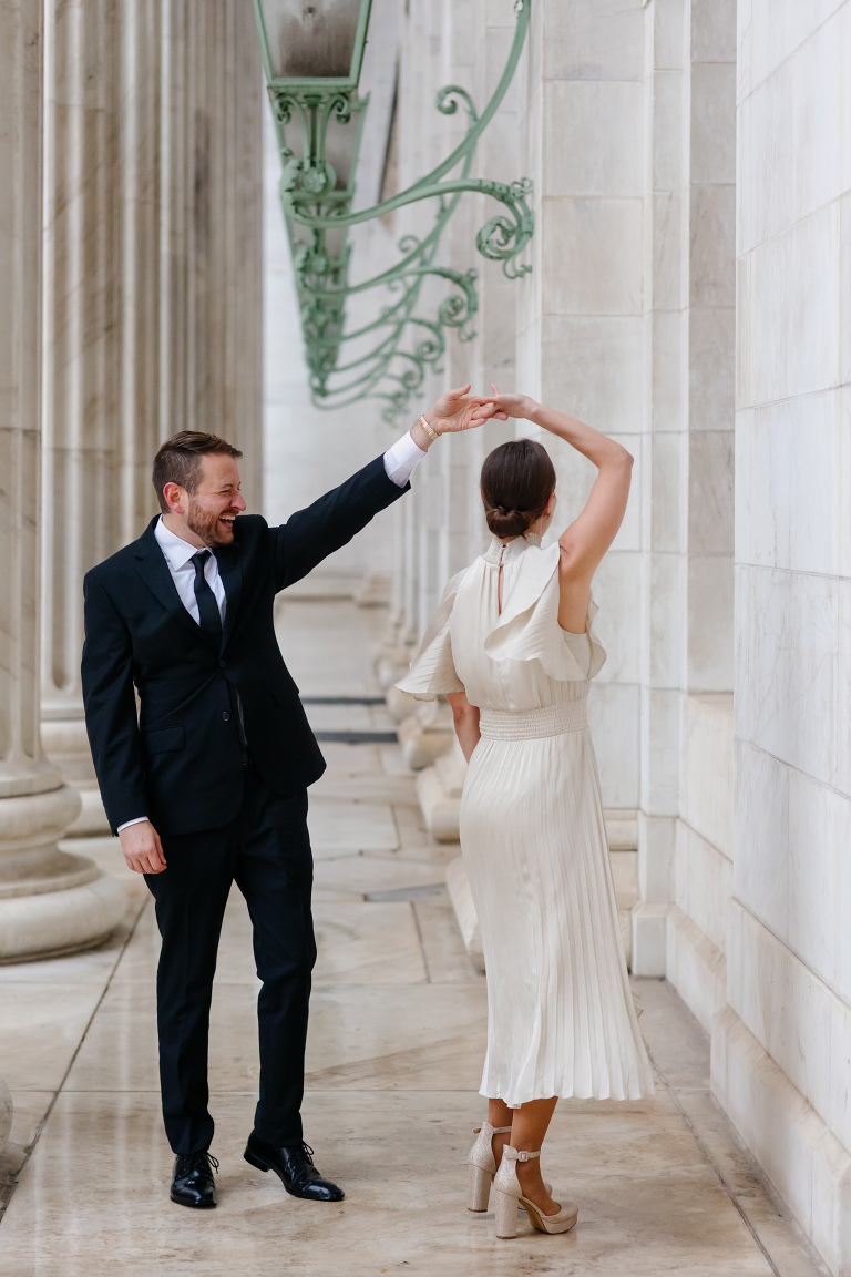 Denver courthouse elopement photo