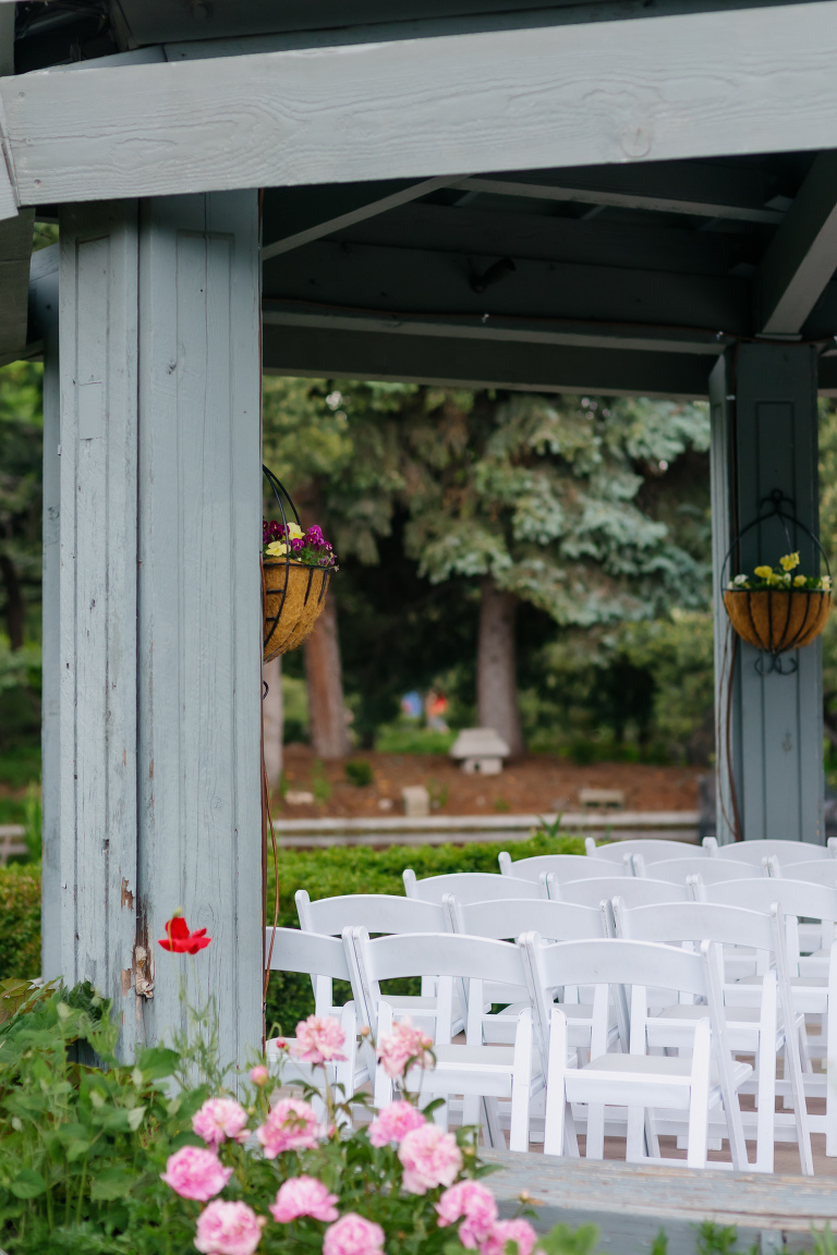 Denver Botanic Gardens microwedding ceremony site