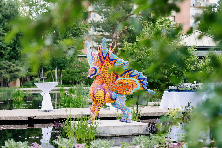 Denver Botanic Gardens microwedding ceremony site