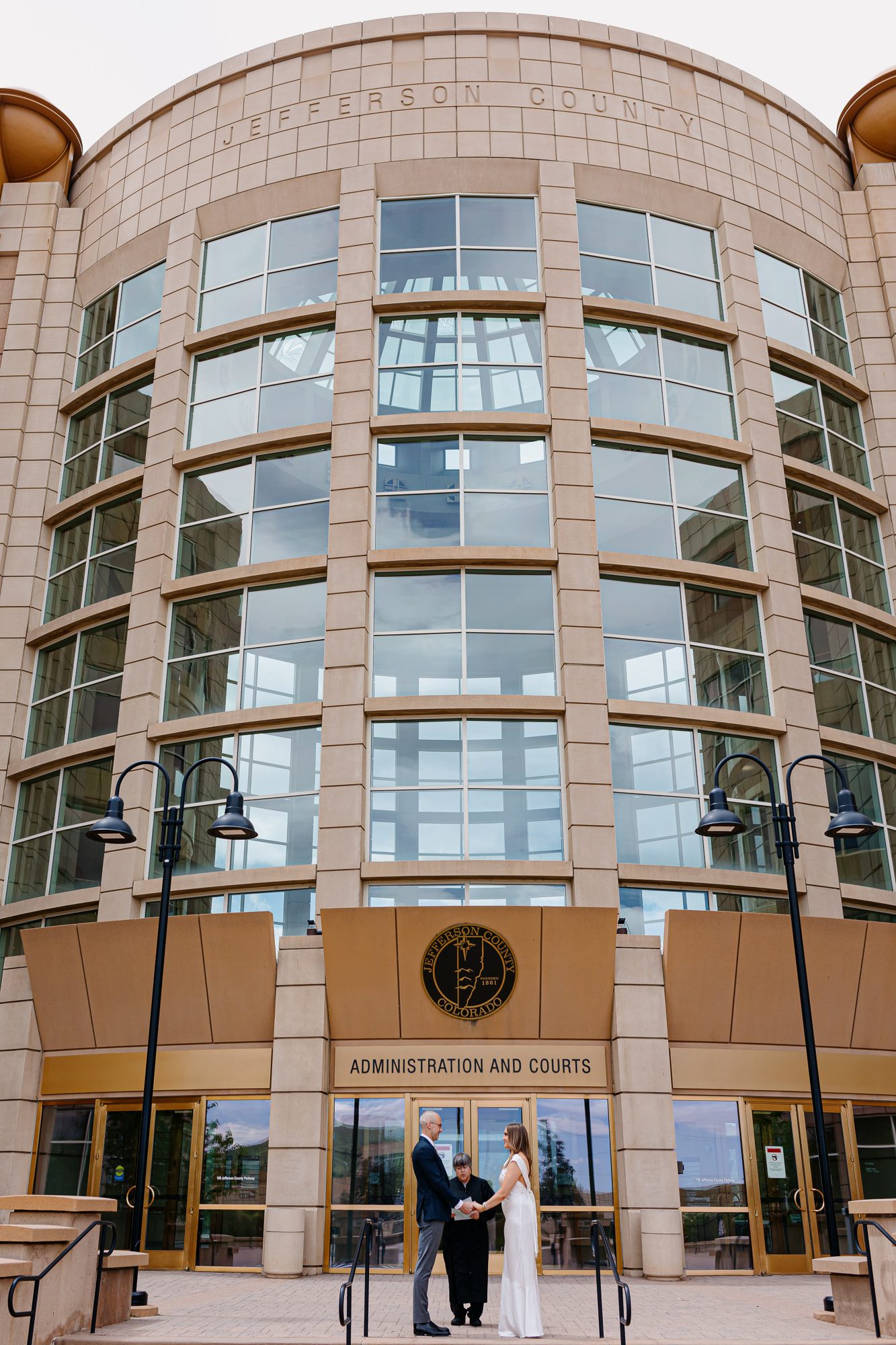 Jefferson County Courthouse elopement ceremony