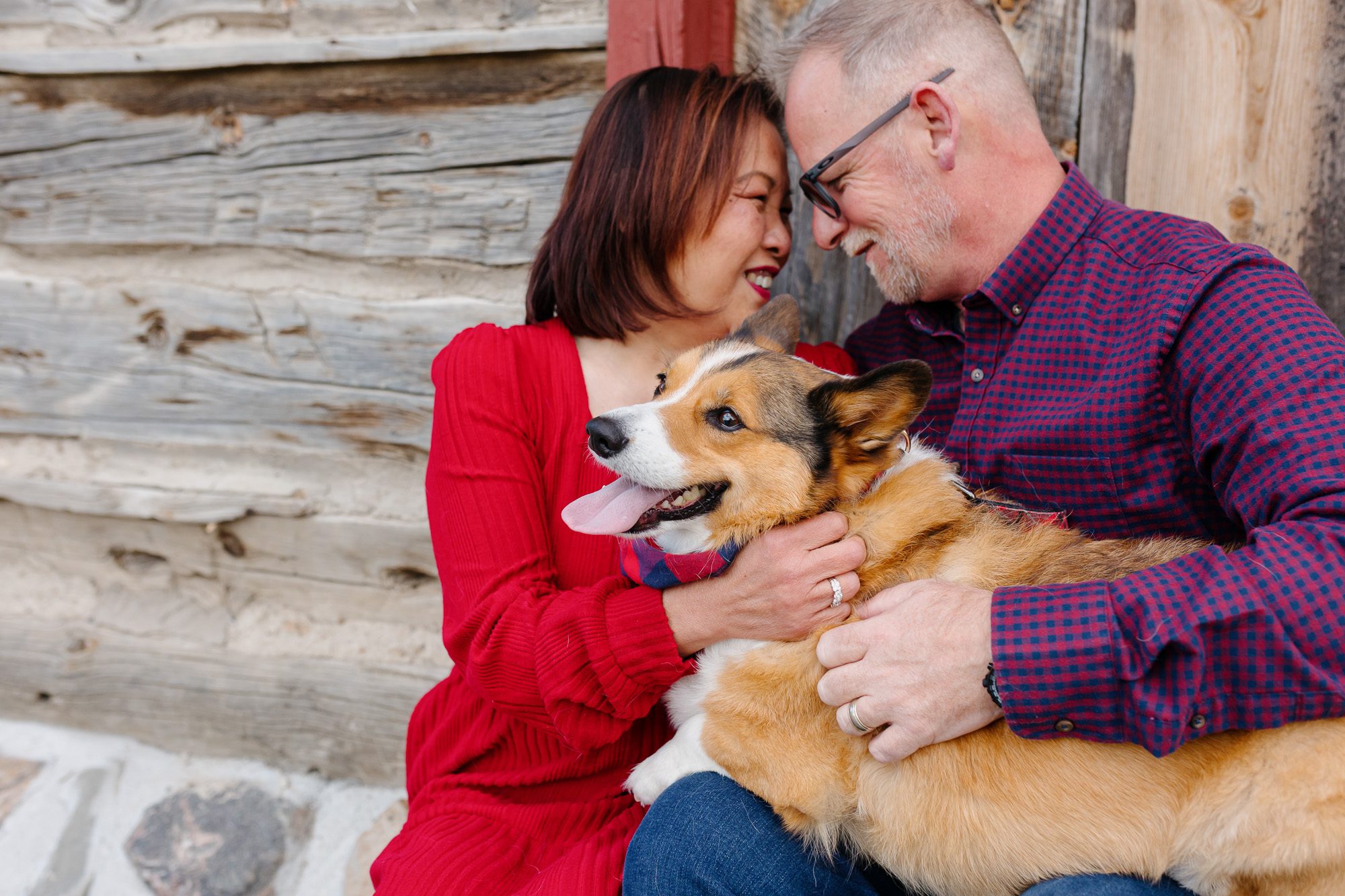 Cozy fall family portraits